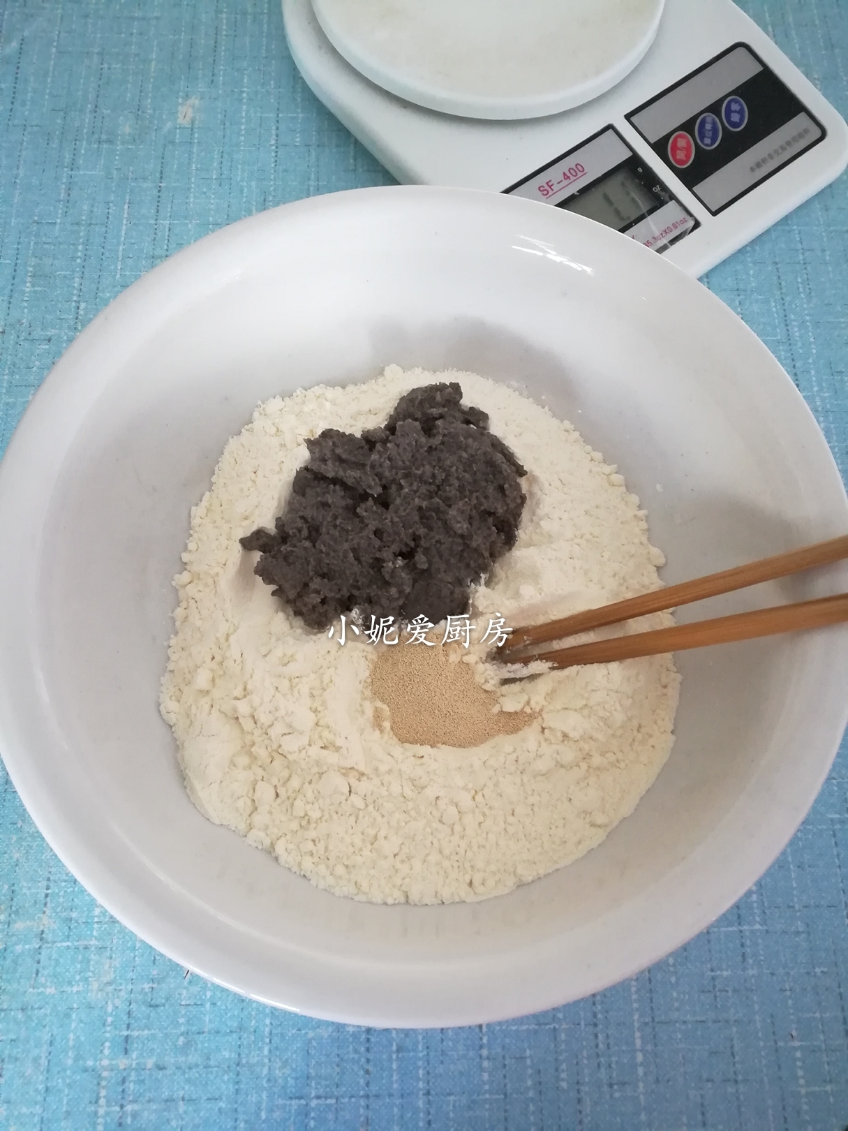 黑豆豆渣【饅頭】的做法 步骤2
