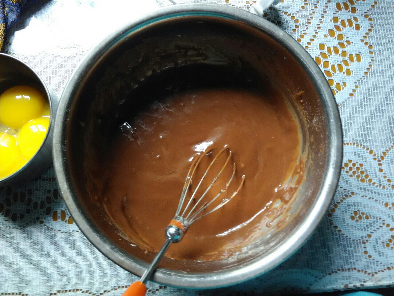黑鑽土司 （巧克力麪包蛋糕）的做法 步骤6