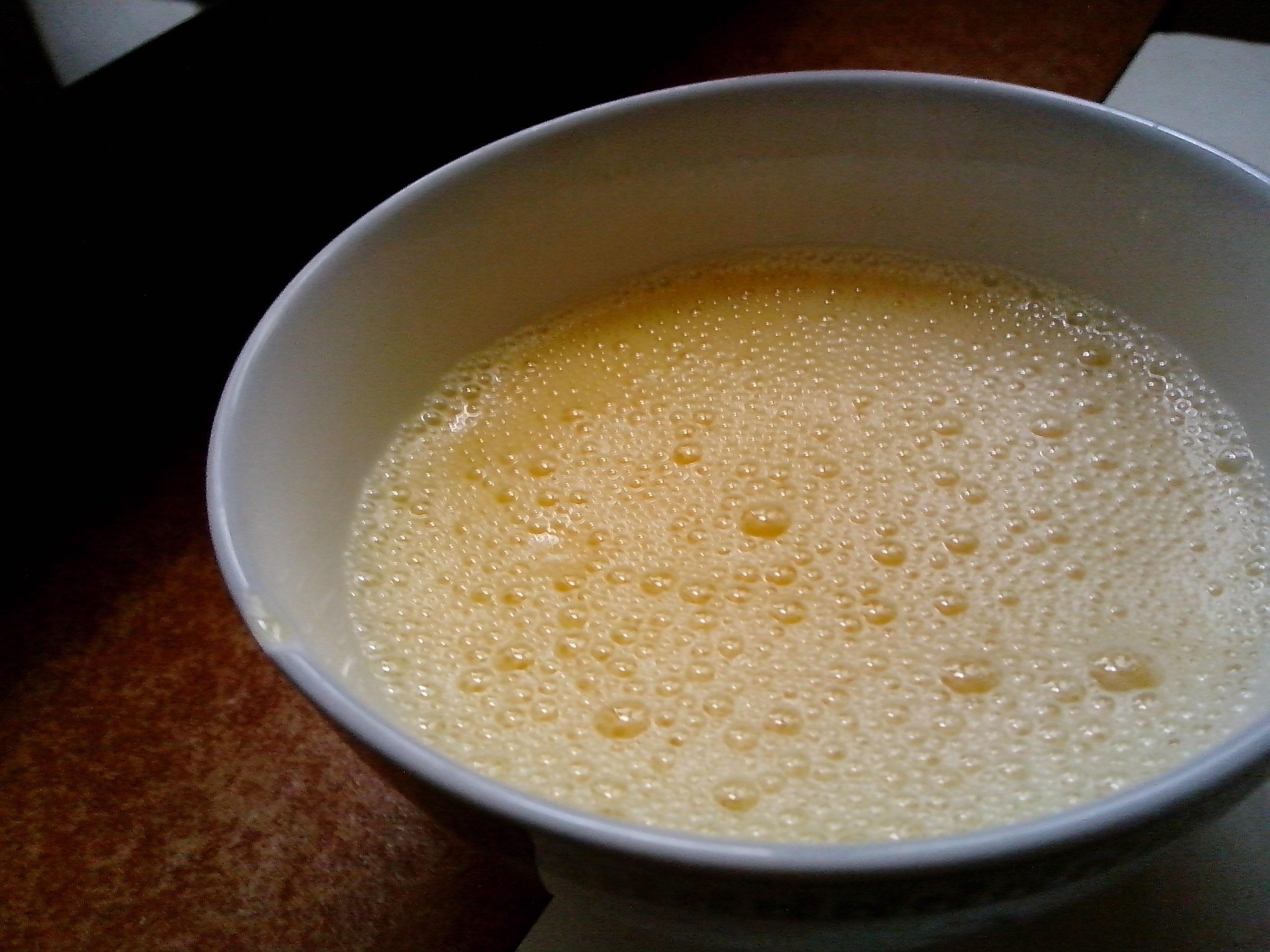 超簡做法超簡原料`奶香蛋撻的做法 步骤3
