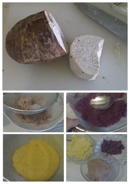 地瓜芋頭酥的做法 步骤1