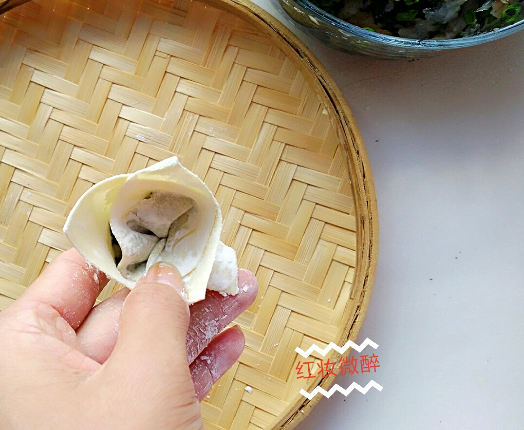 海苔鱈魚餛飩-海的味道的做法 步骤9