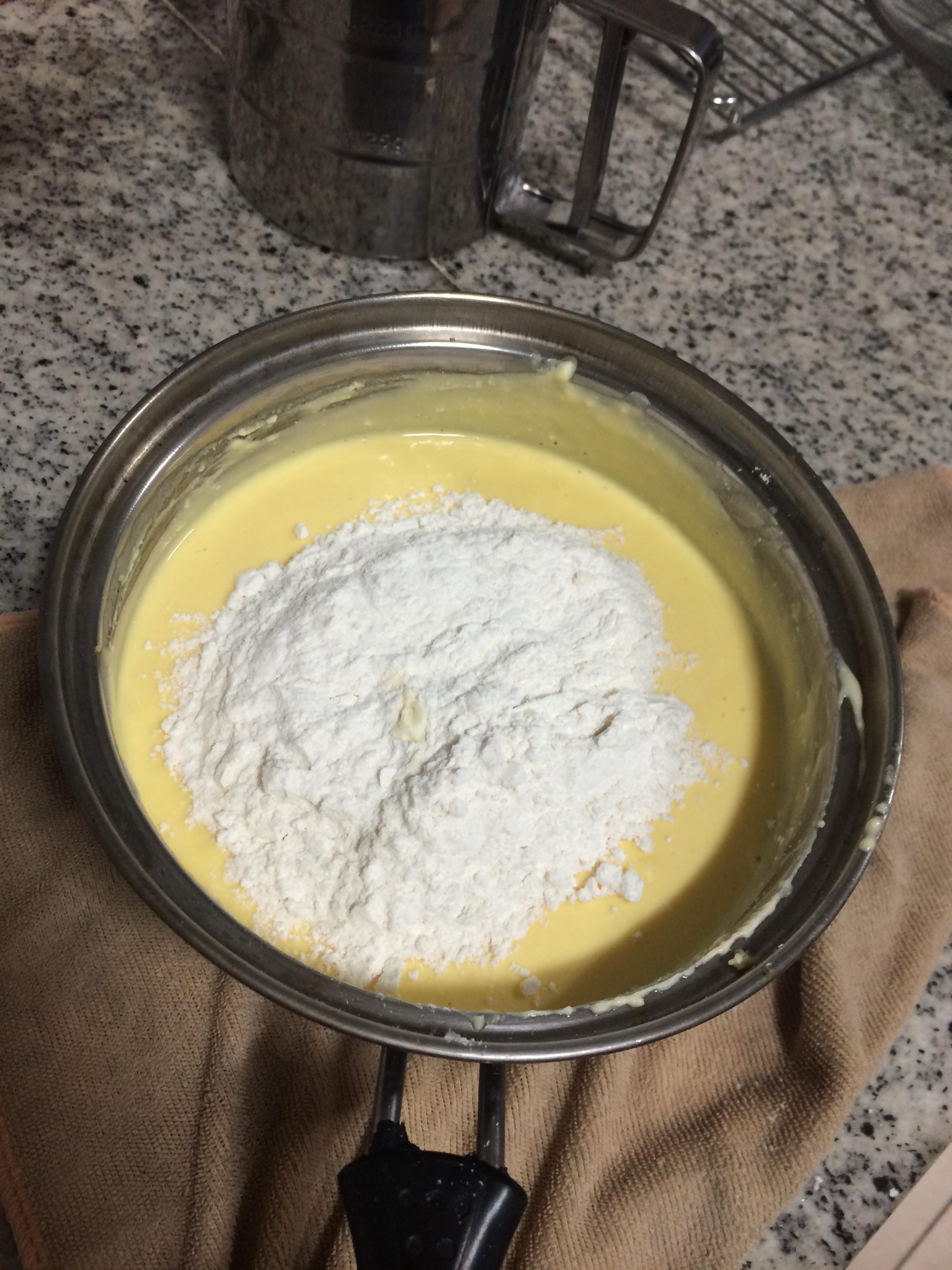 輕乳酪芝士蛋糕（8寸）的做法 步骤5