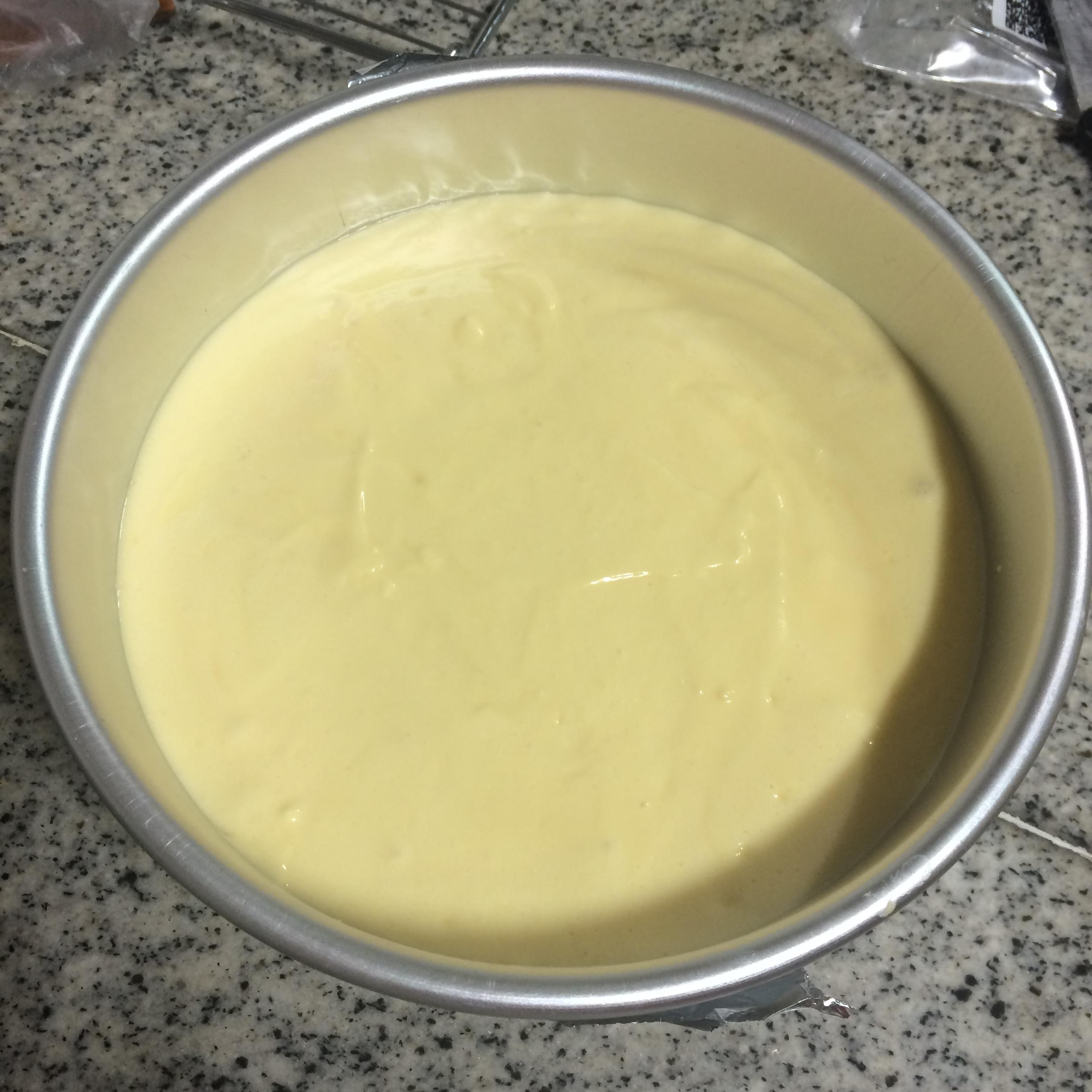 輕乳酪芝士蛋糕（8寸）的做法 步骤10