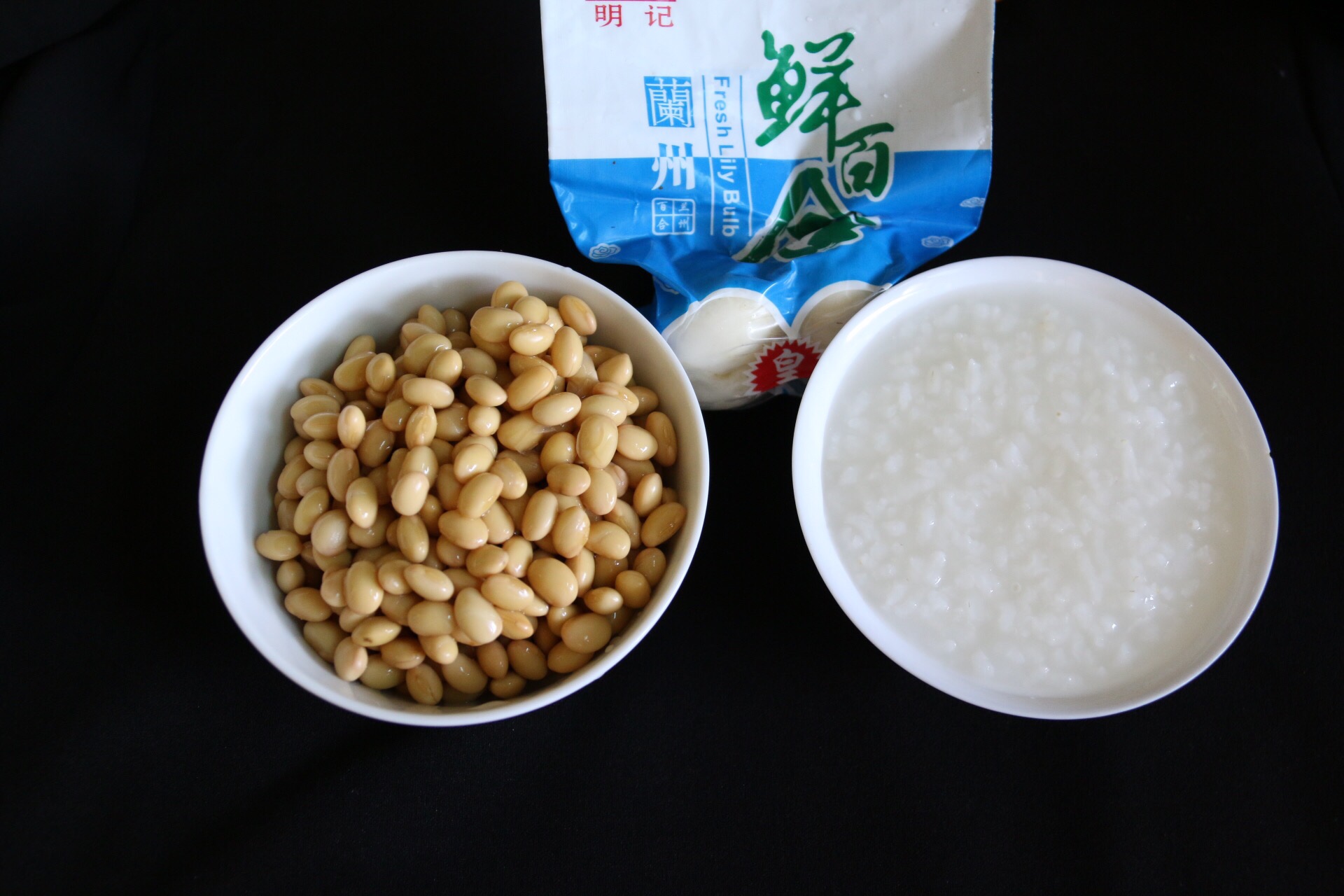 百合米豆漿（九陽豆漿機版）的做法 步骤3