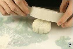冰皮豆沙月餅的做法 步骤9