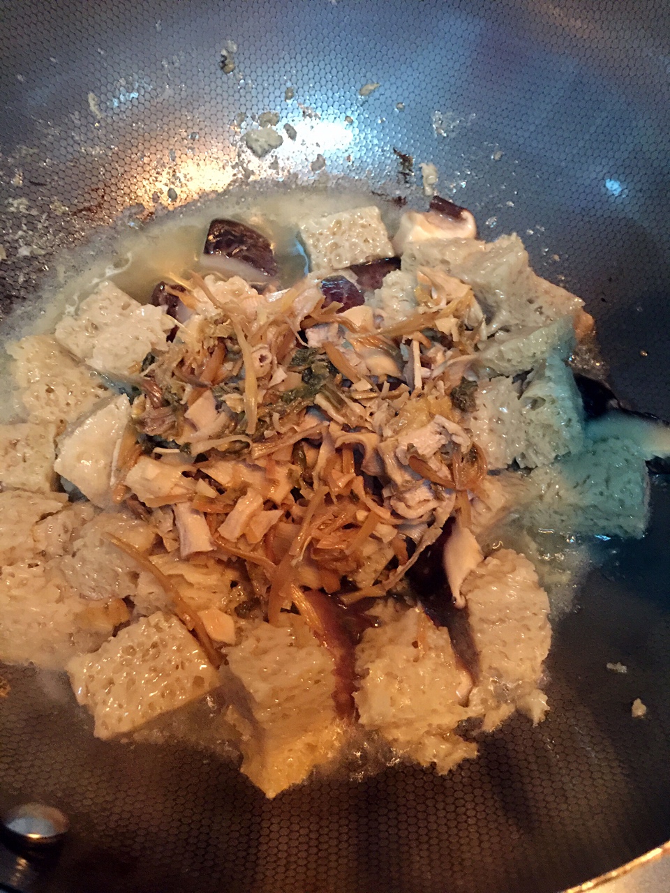 （ 梅乾菜版 ）紅燒香菇烤麩的做法 步骤8