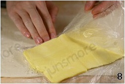 【君之】拿破崙酥（含千層酥皮、蛋糕片、奶油霜詳細做法）的做法 步骤8