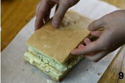 【君之】拿破崙酥（含千層酥皮、蛋糕片、奶油霜詳細做法）的做法 步骤50