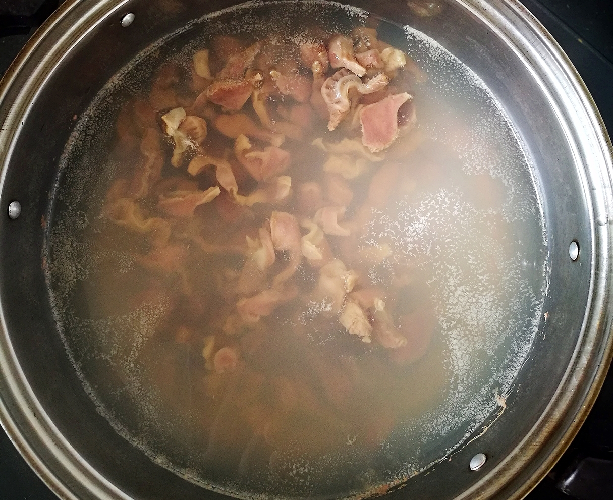 幹鍋麻香雞胗的做法 步骤3