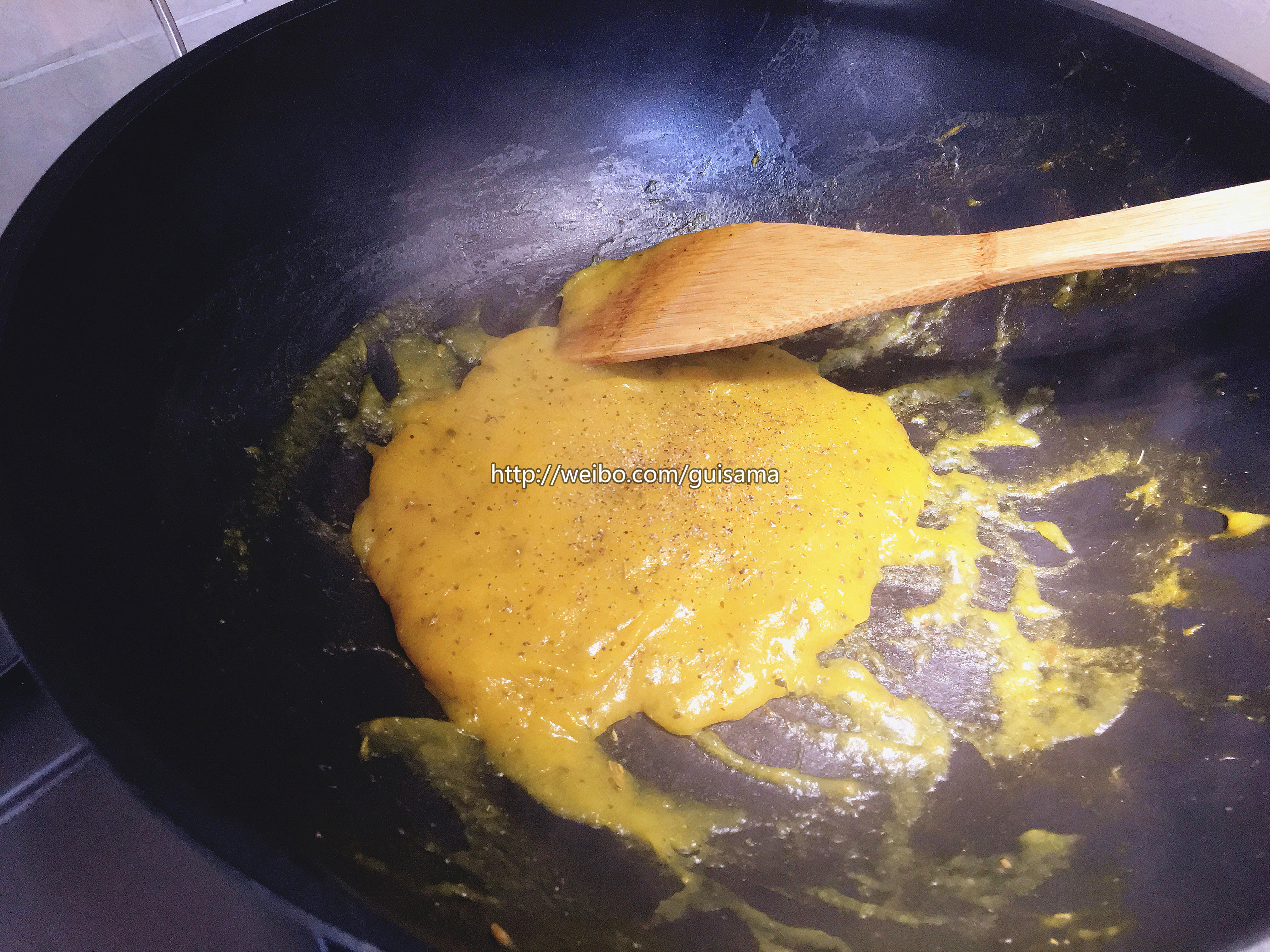 《食戟之靈》裡創真的咖哩蛋包燉飯（簡易版）的做法 步骤7