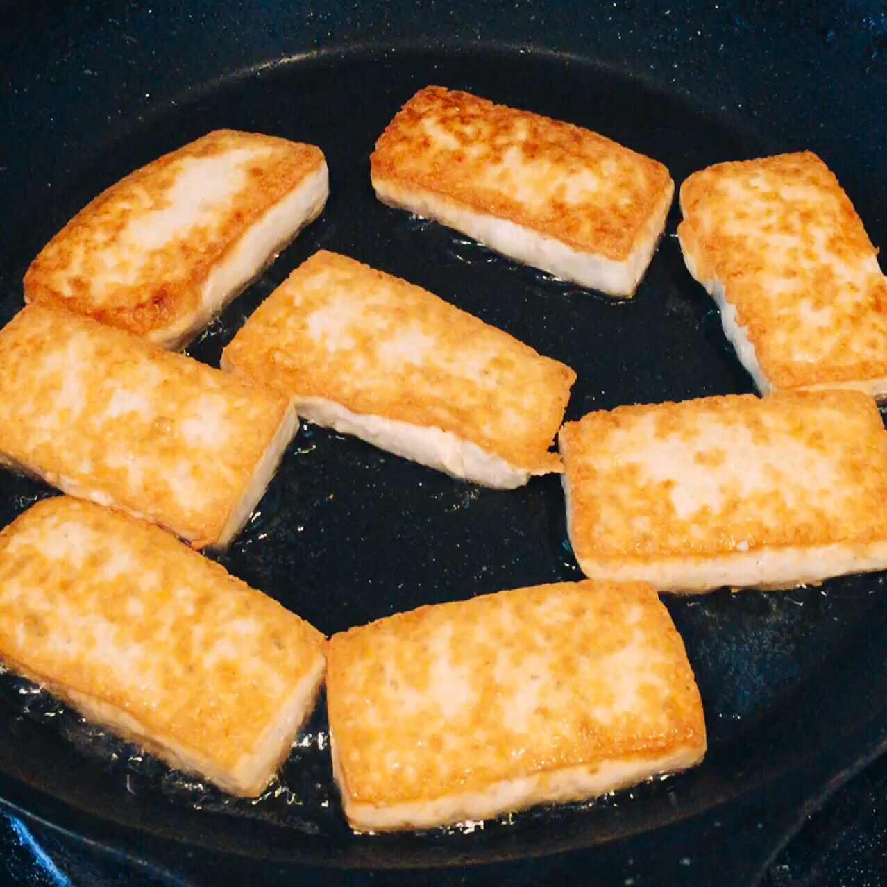 香煎豆腐-下飯菜的做法 步骤2