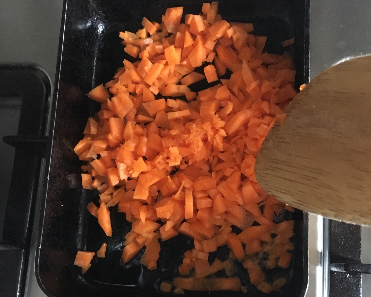 雞肉蔬菜燜飯（兒童食譜）的做法 步骤4