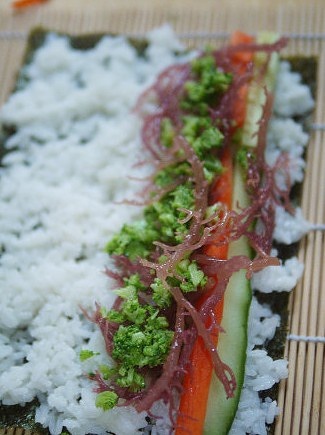 海草壽司的做法 步骤10