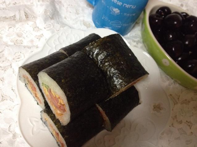紫菜包飯～美味家常壽司的做法 步骤9