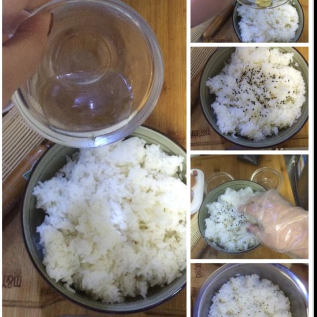 花樣壽司--方型壽司的做法 步骤1