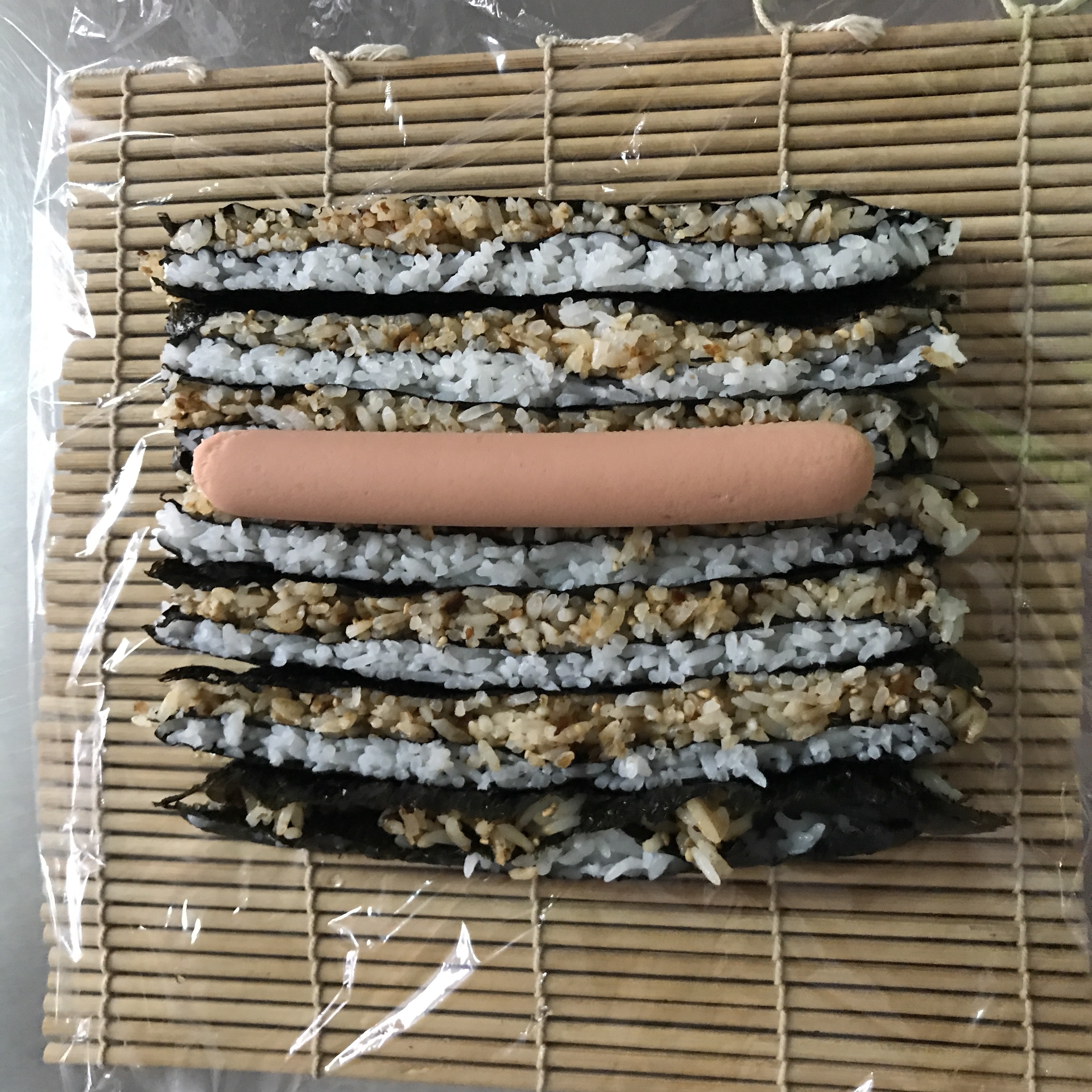 木魚花香松花朵壽司的做法 步骤6