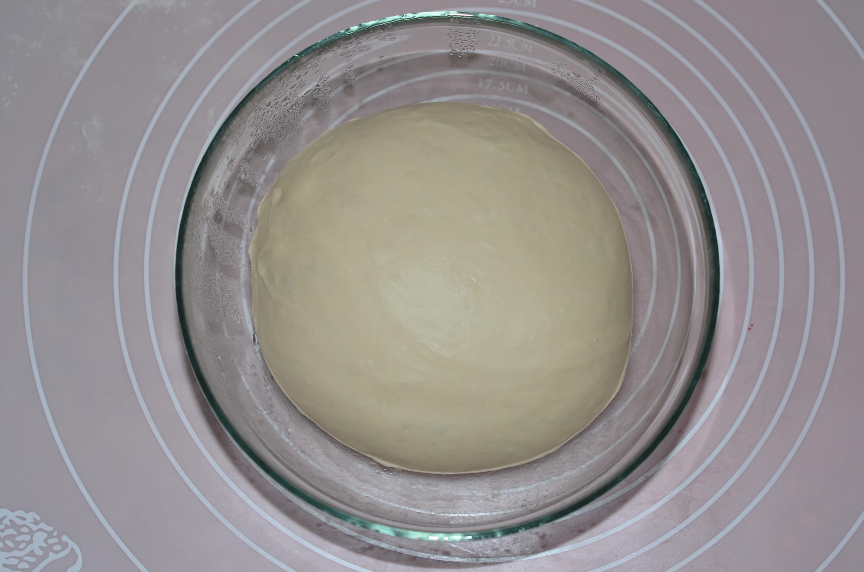 大名鼎鼎的吐司——妃娟100%中種北海道牛奶吐司的做法 步骤3