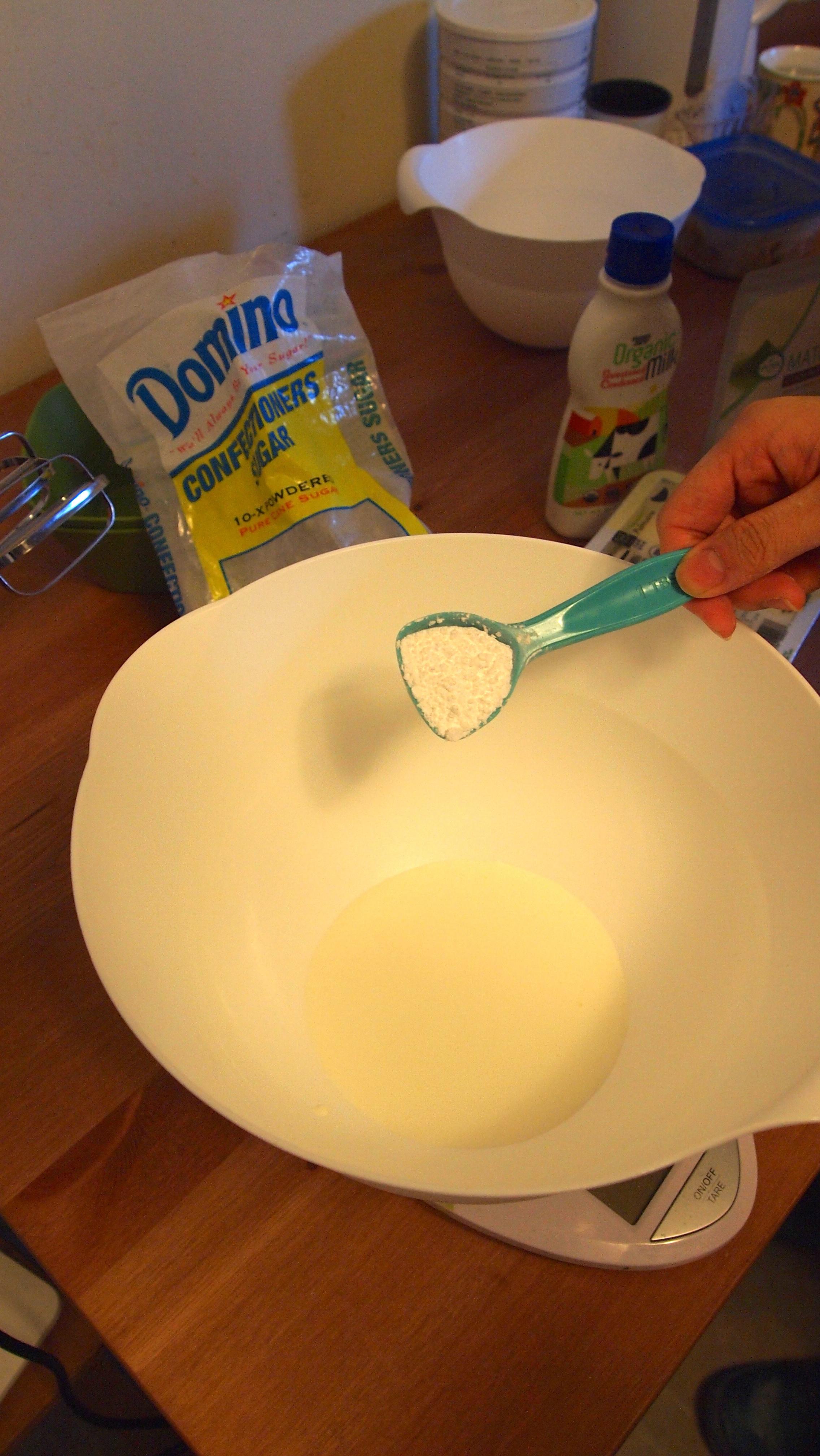 抹茶豆腐冰淇淋(低脂低熱健康版本)的做法 步骤2
