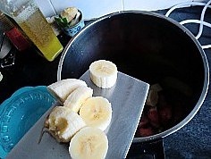 草莓香蕉豆漿的做法 步骤6