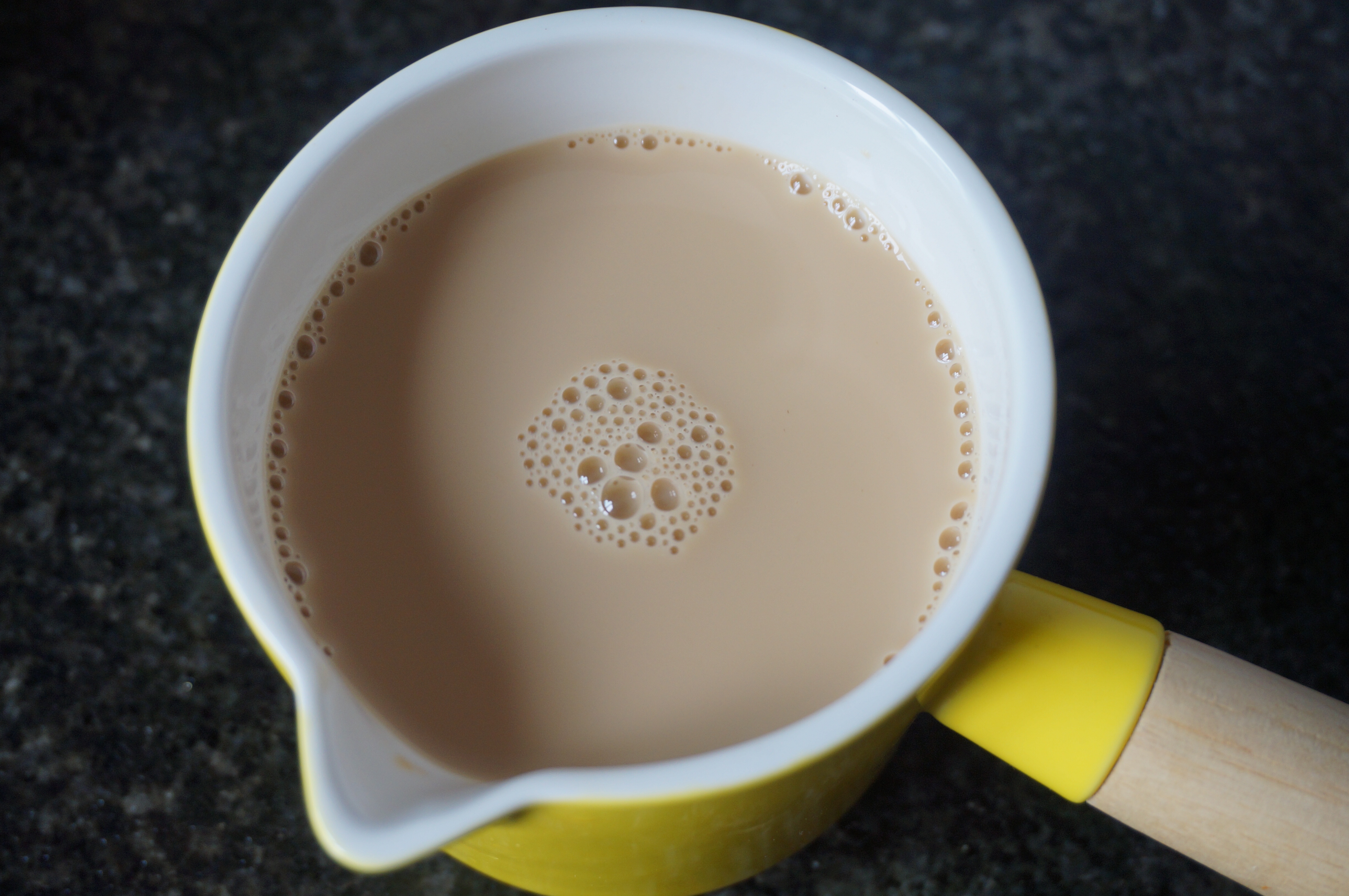 姜檸咖啡奶茶的做法 步骤5