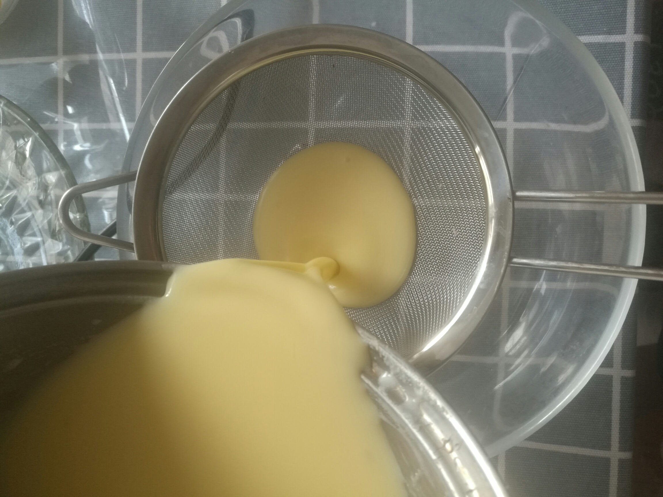 傳統蛋塔 全蛋蛋塔 蛋撻液的做法 步骤4