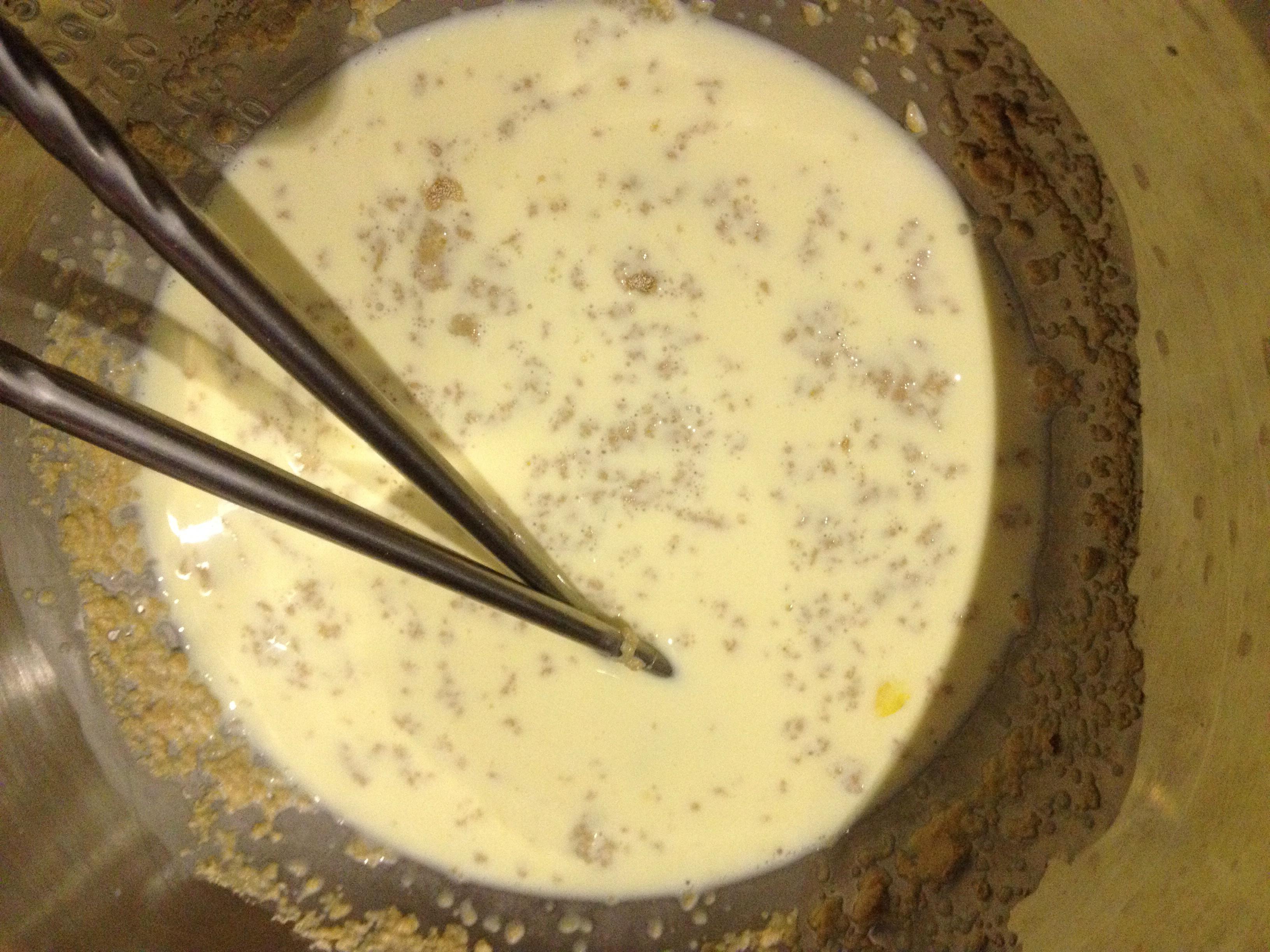 超級好吃的巧克力乳酪司康（Scone）～酵母版的做法 步骤2