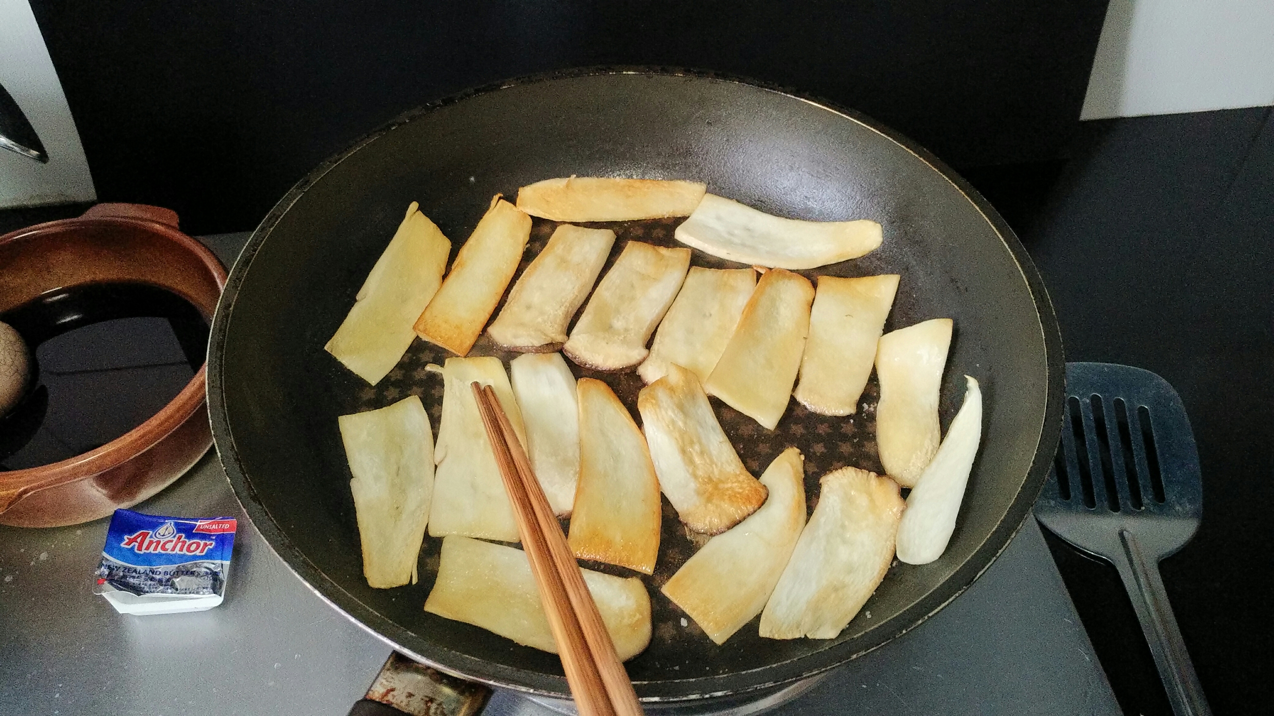 香煎杏鮑菇（黃油版）的做法 步骤5