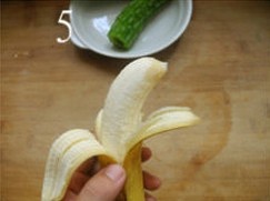 苦瓜釀香蕉的做法 步骤5