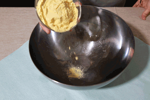 清香玉米豌豆瑪芬的做法 步骤1