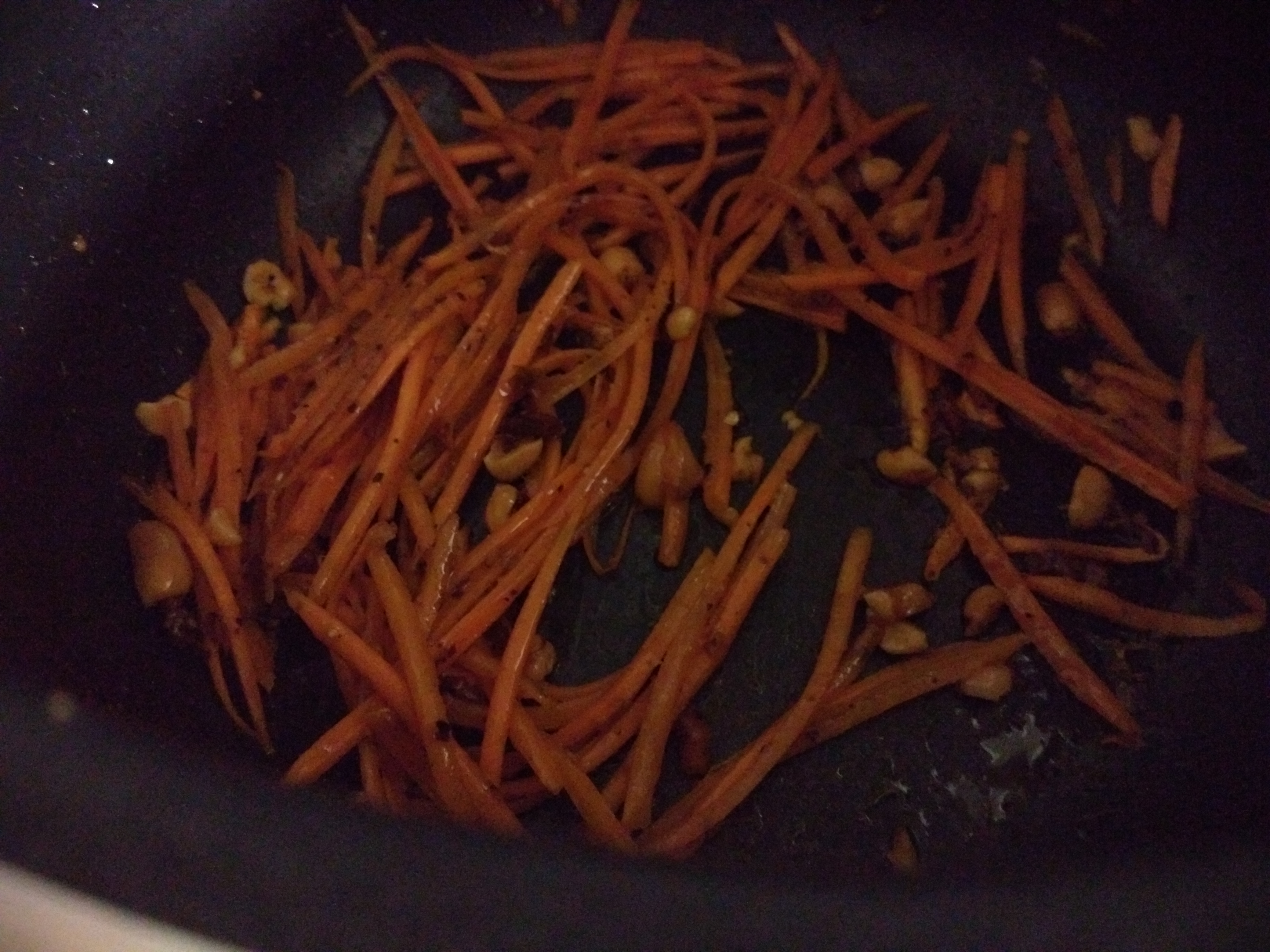快手電飯煲扁豆燜面（掛麪版）的做法 步骤1