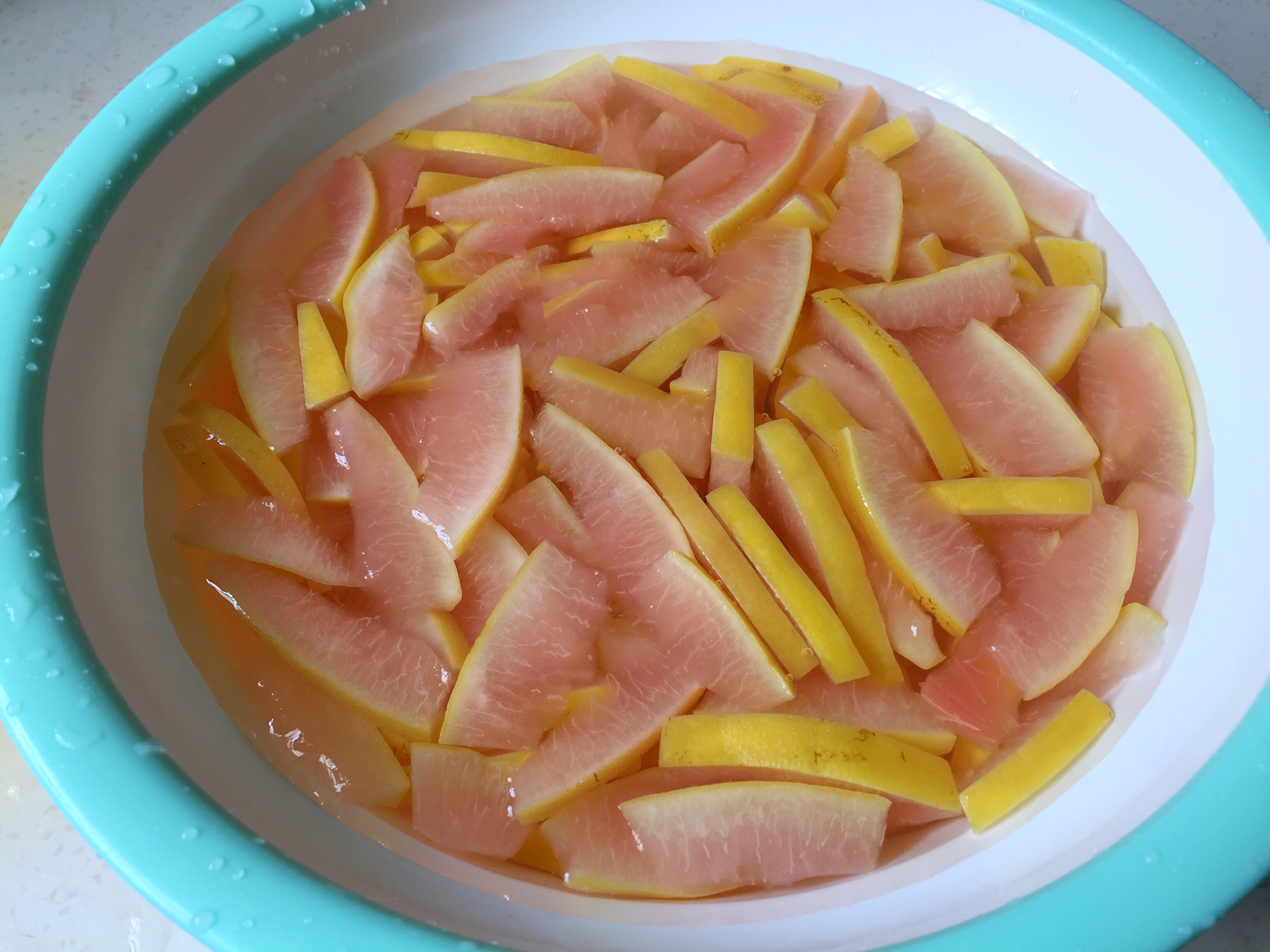 柚子皮糖(烤箱版）的做法 步骤5