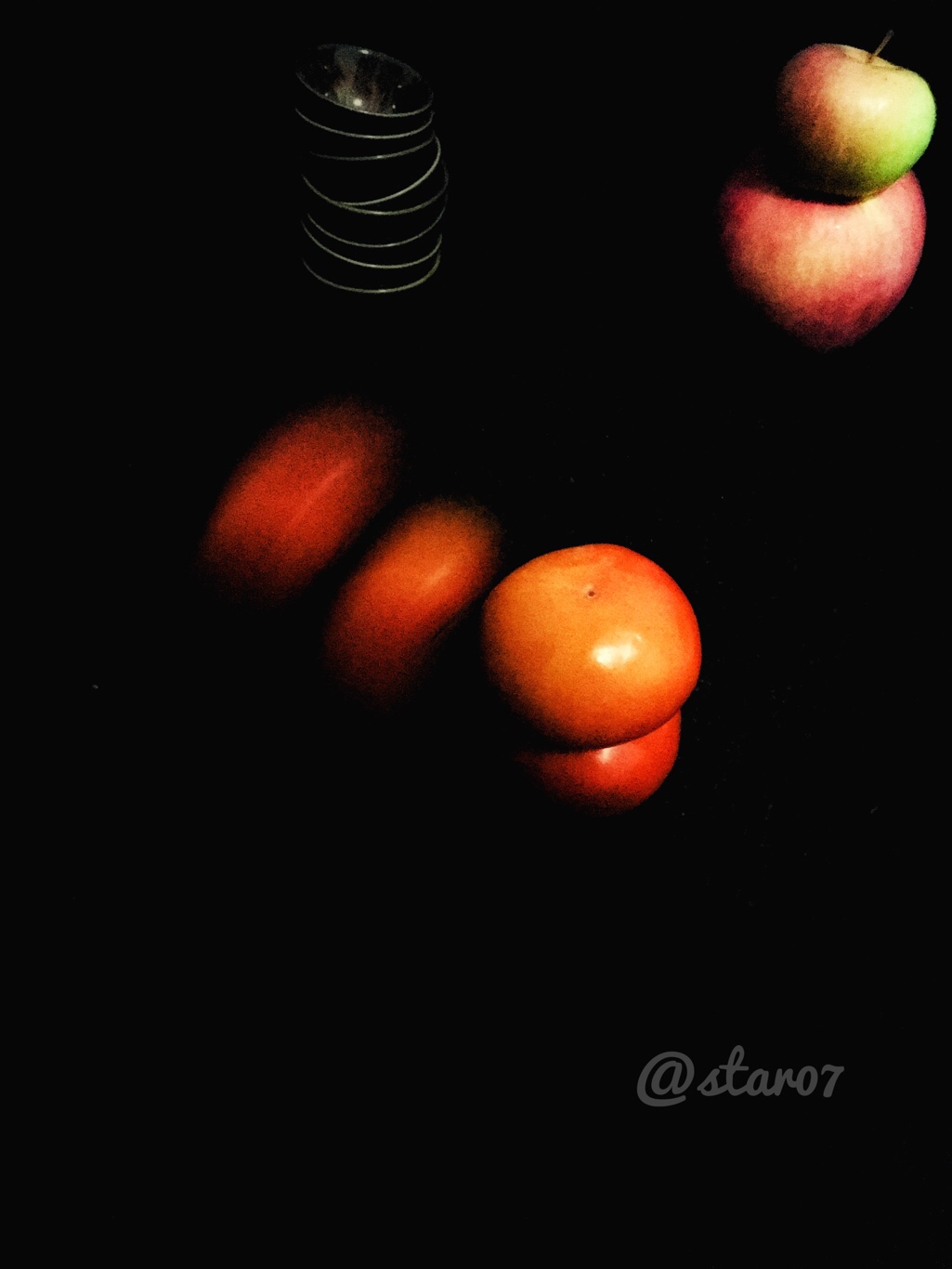 水果（柿子桔子蘋果等）堆堆樂的做法 步骤4