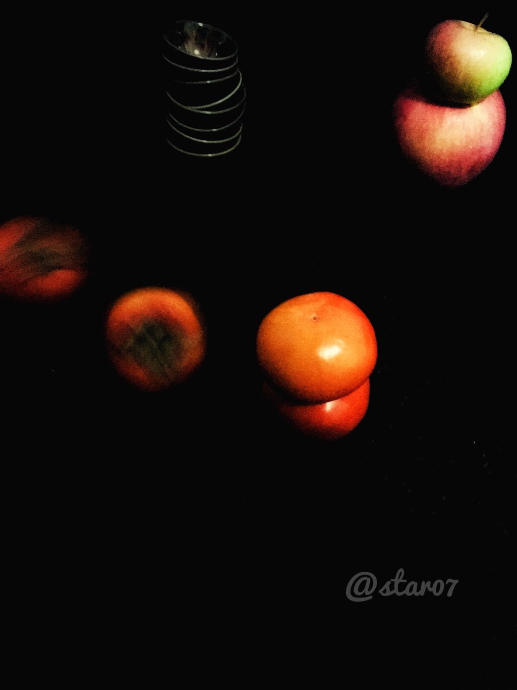 水果（柿子桔子蘋果等）堆堆樂的做法 步骤6
