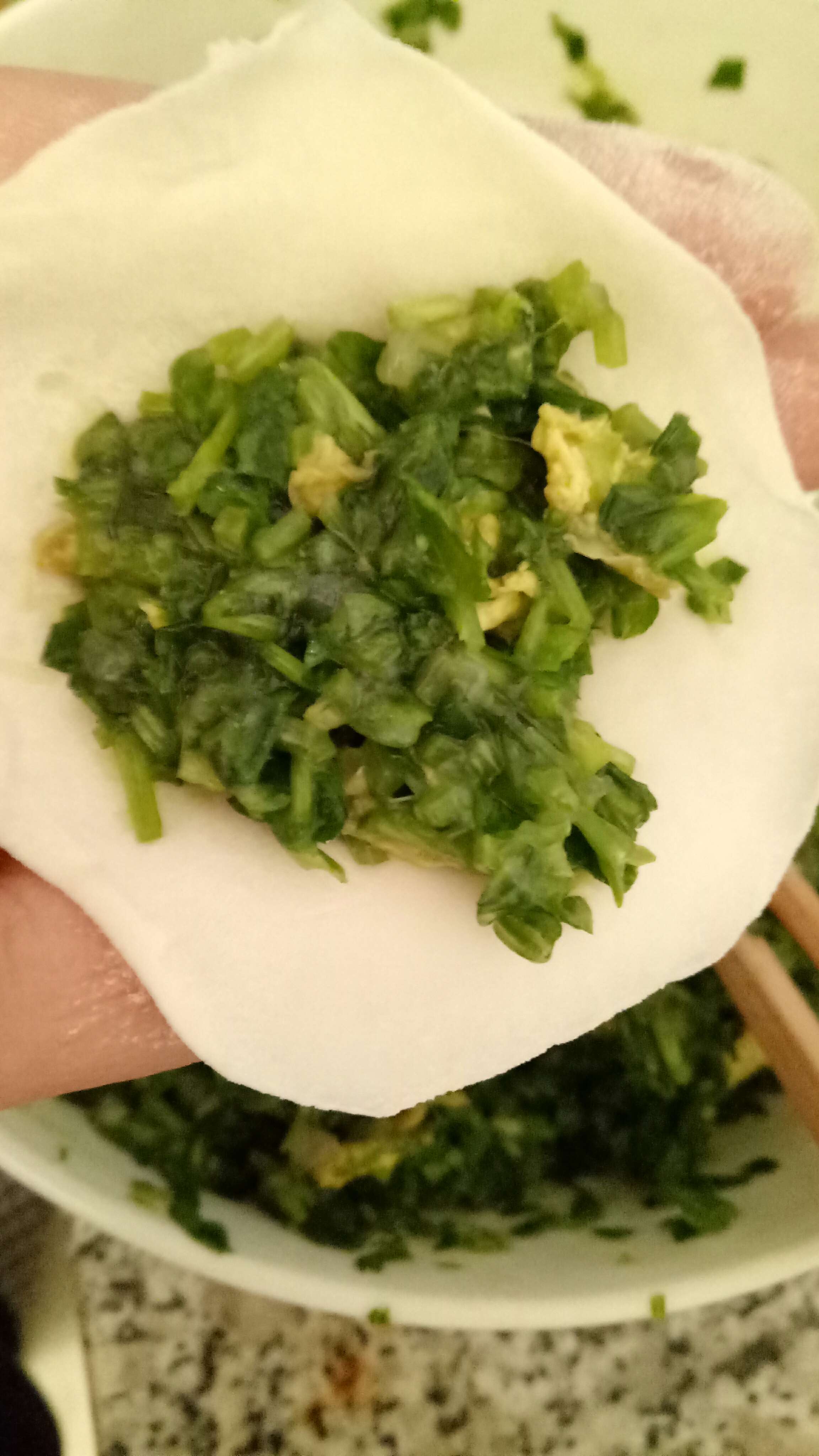豌豆苗三鮮水餃的做法 步骤7