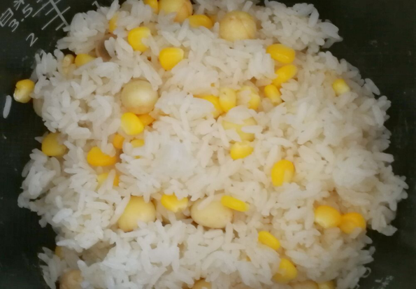 清新香甜的山珍套餐~蓮子玉米飯和山珍湯·圓滿素食的做法 步骤4