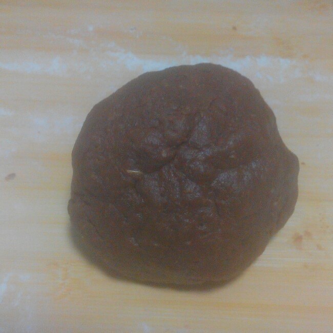 簡單餅乾（巧克力）的做法 步骤1