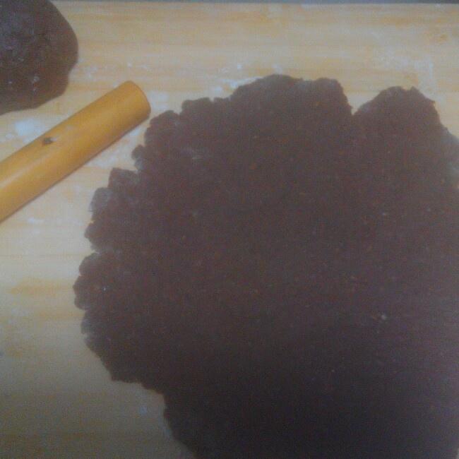 簡單餅乾（巧克力）的做法 步骤2