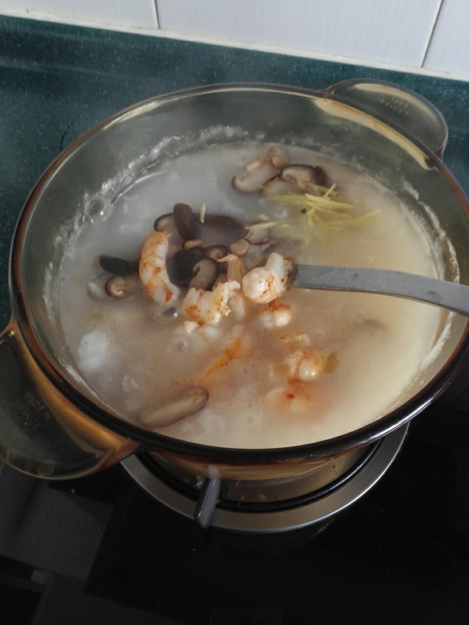 香菇海鮮粥的做法 步骤7