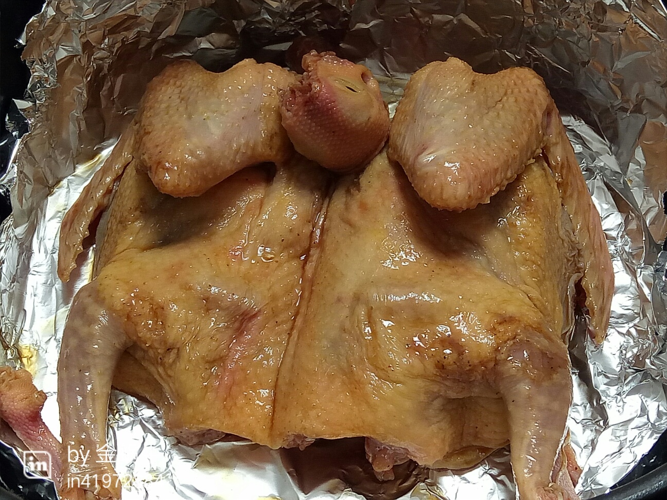 空氣炸鍋版—烤乳鴿的做法 步骤2