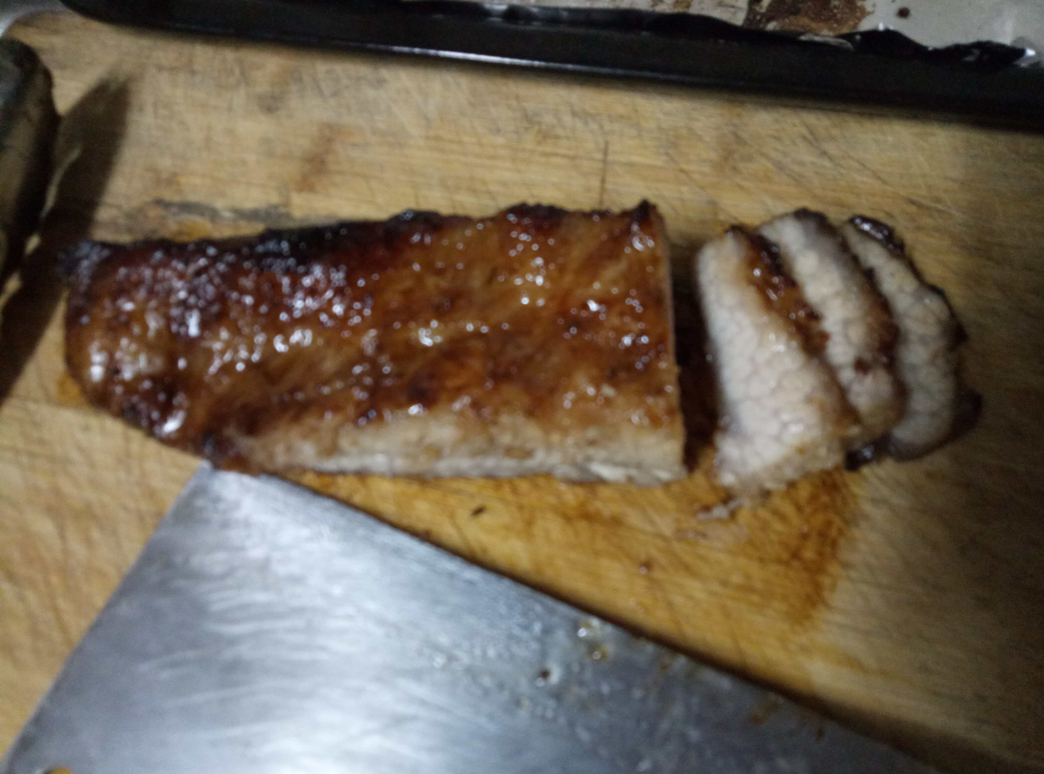 烤豬頸肉（烤箱版）的做法 步骤8