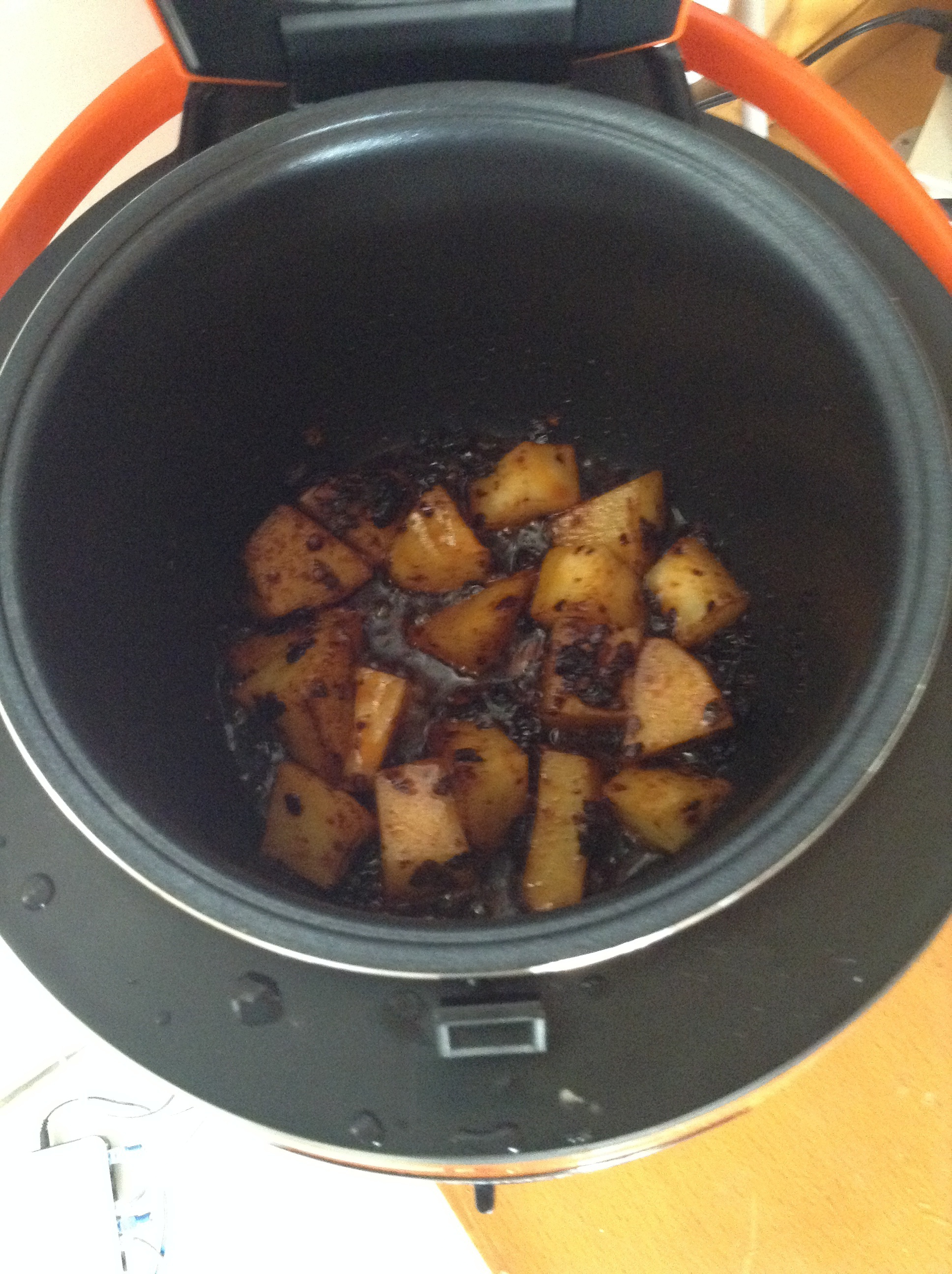 電飯煲版老乾媽土豆燜飯的做法 步骤1