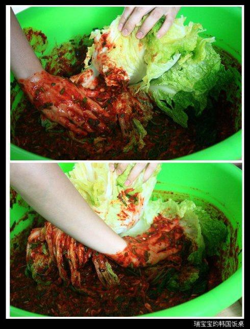 來自韓國媳婦的正宗韓式泡菜醃製方法~~的做法 步骤16