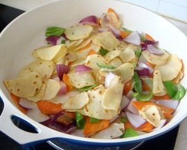 香辣幹鍋土豆片的做法 步骤10