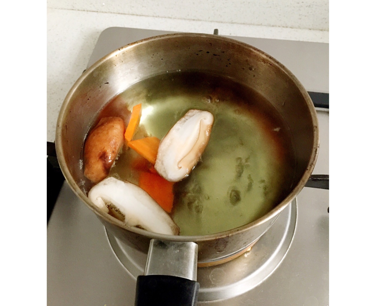 寶寶營養餐－鱈魚香菇粥的做法 步骤4
